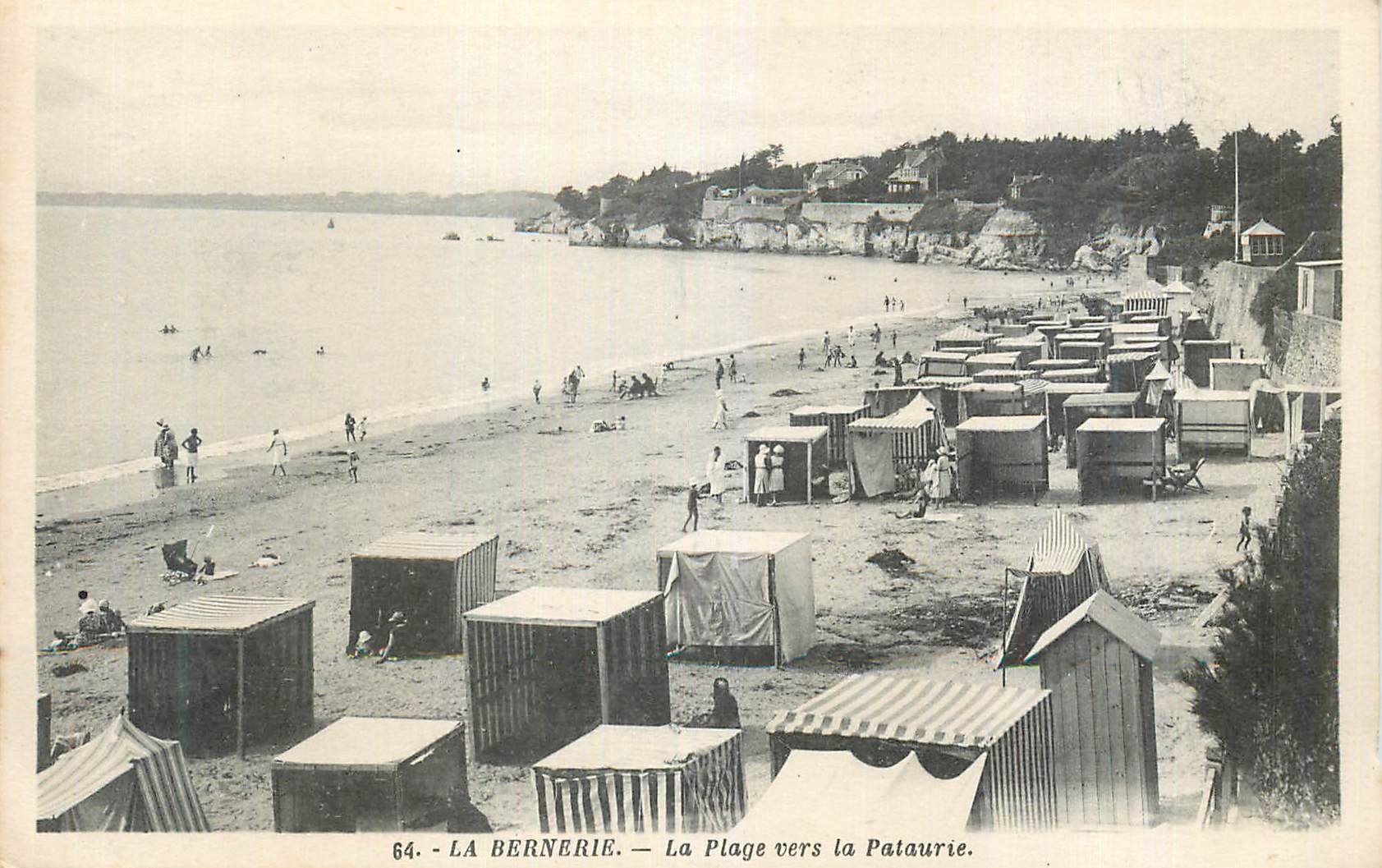 CPA La Bernerie La Plage vers la Pataurie