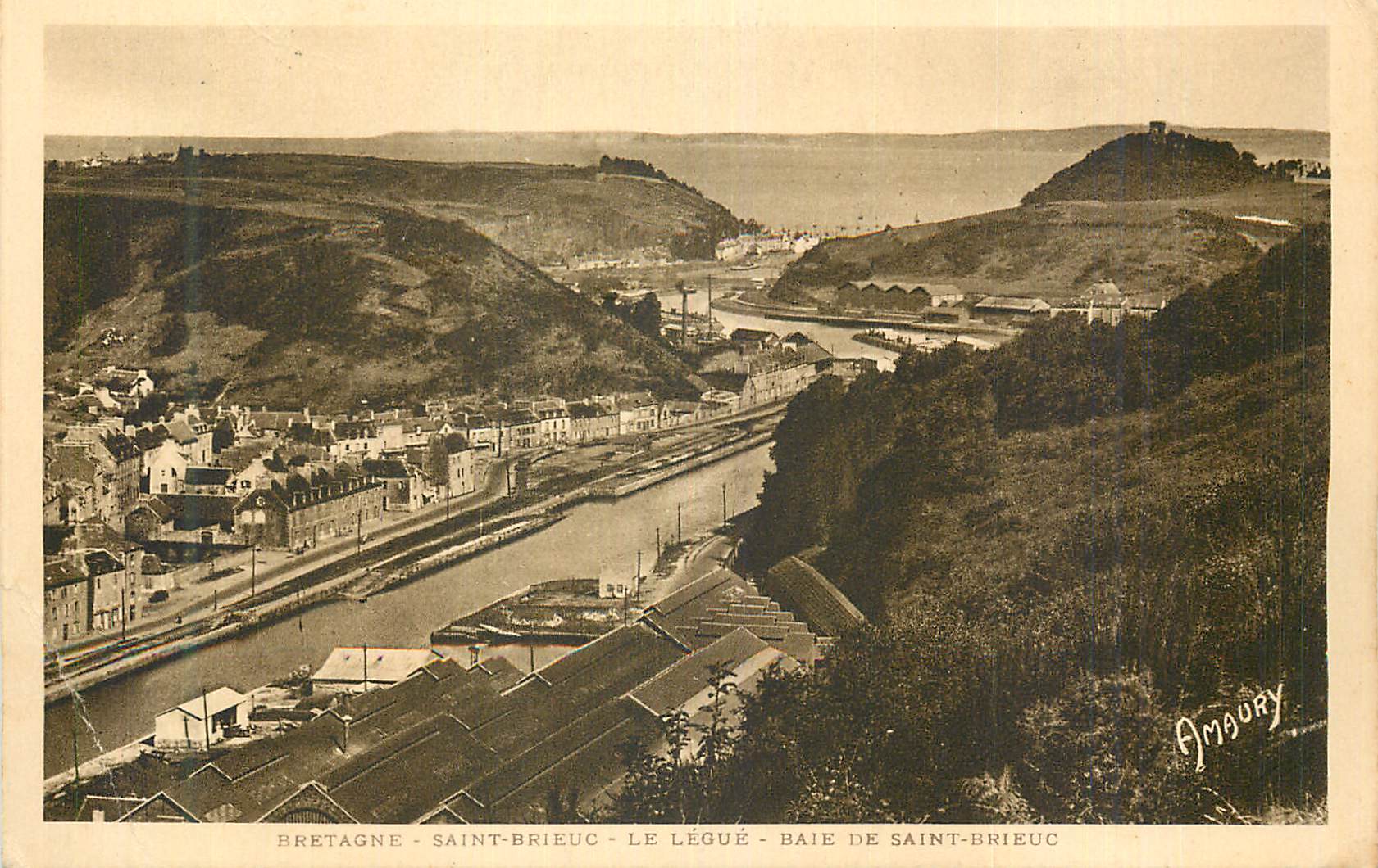 Bretagne - Saint-Brieuc - Le Légué - Baie de Saint-Brieuc — Ambury