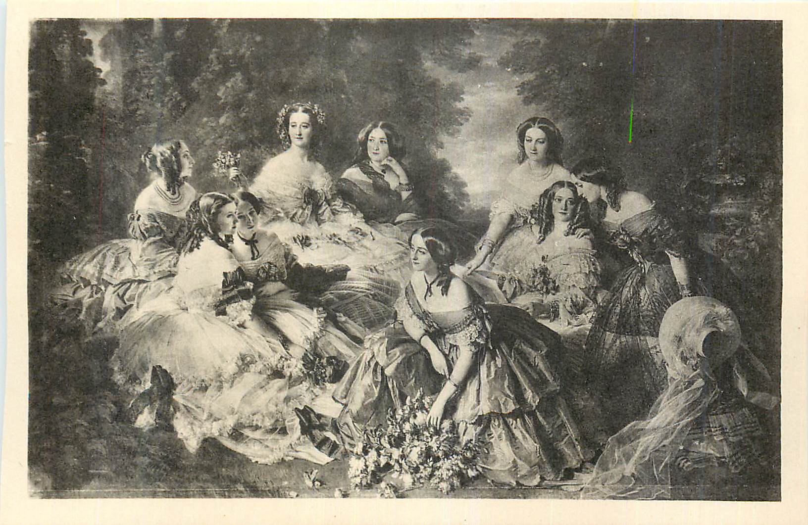 CPA Chateau de Malmaison Winterhalter L Imperatrice Eugene et ses Dames d Honneur
