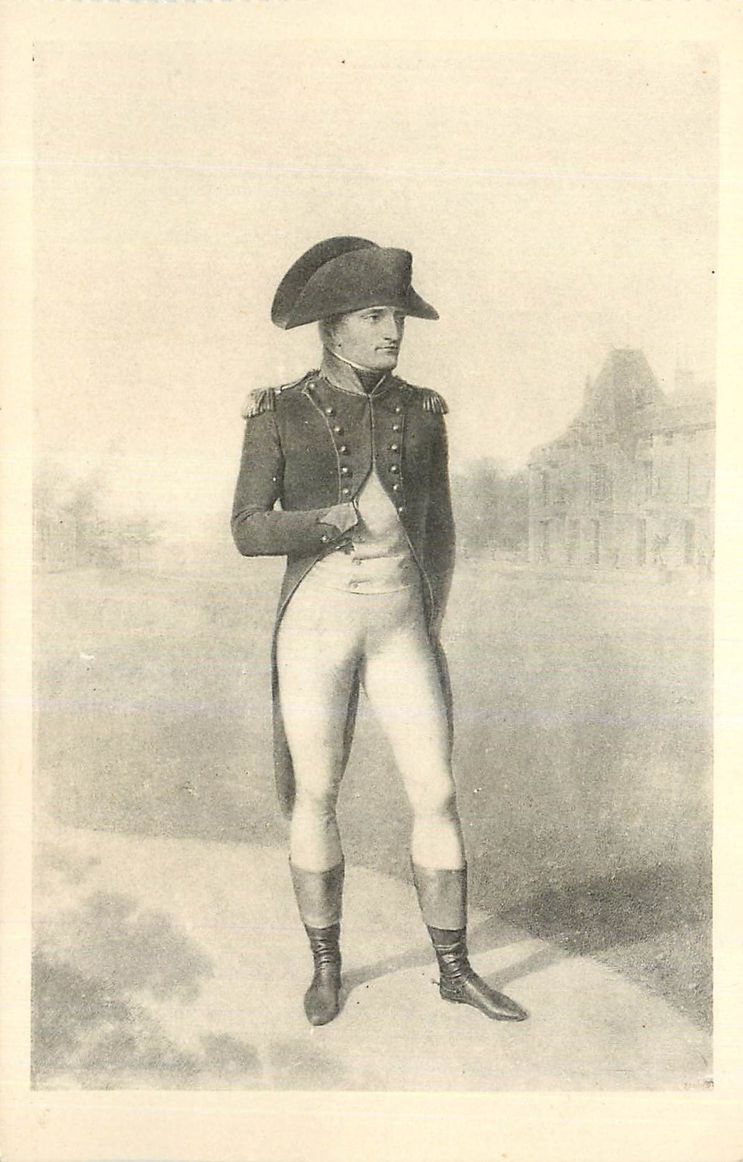 CPA Chateau de Malmaison Isabey Bonaparte A Malmaison Napoleon 1er
