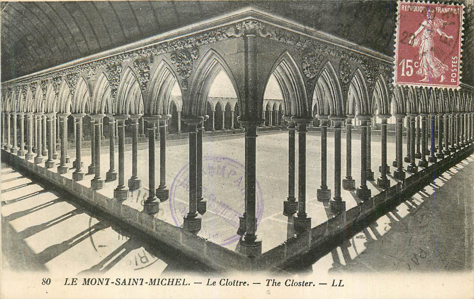 Le Mont-Saint-Michel — Le Cloître — LL