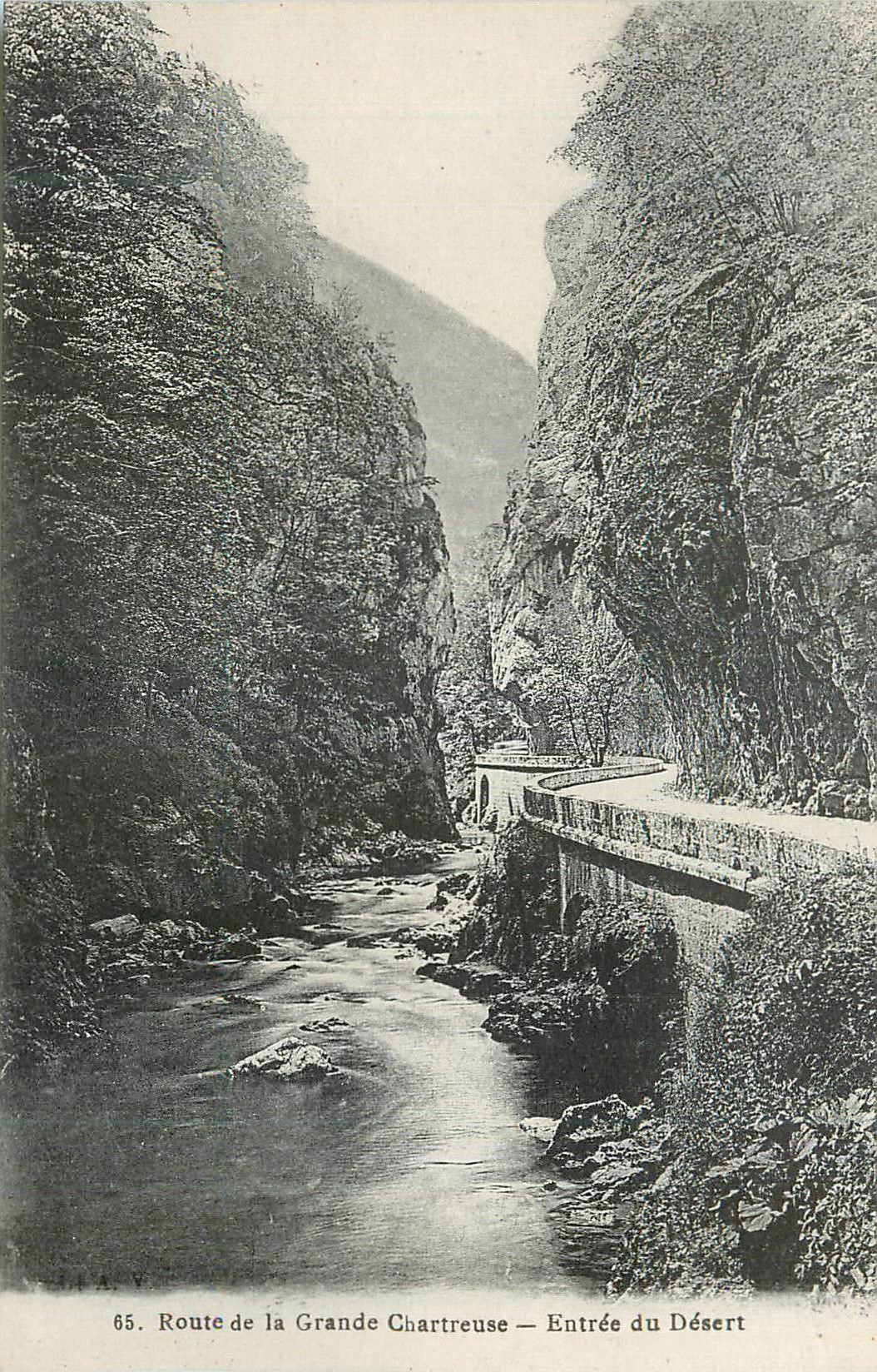 Route de la Grande Chartreuse — Entrée du Désert — A.Y. n°65