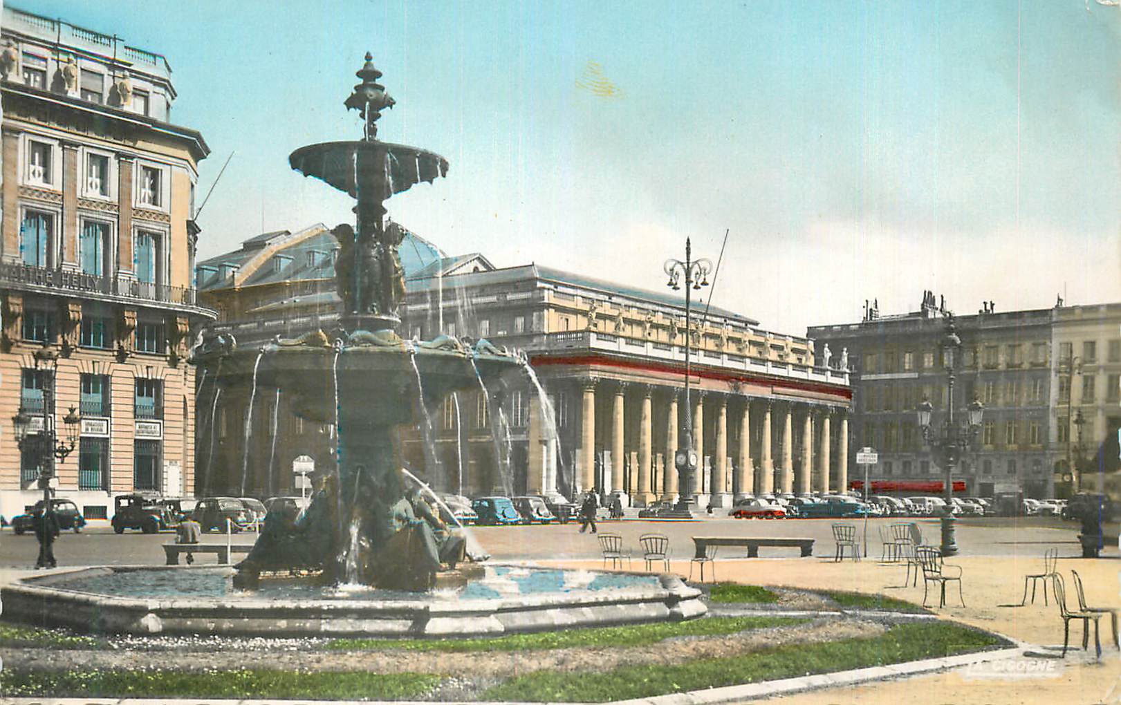Fontaine de la place de la Concorde — Paris — éditée par La Croche