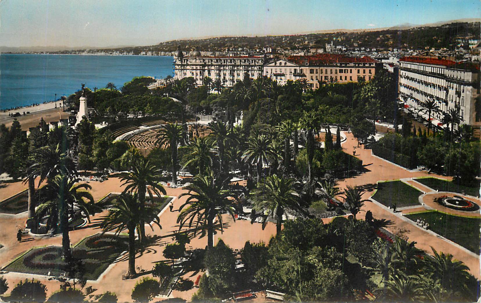 CPM Nice Les Jardins Albert I Le Theatre de Verdure