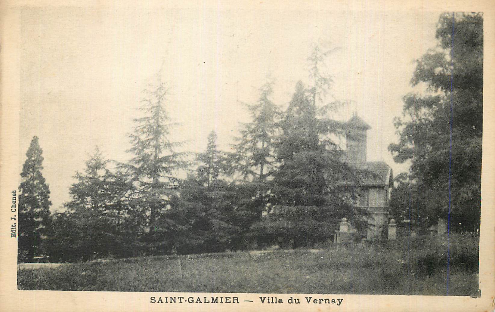 CPA Saint Galmier Villa du Vernay