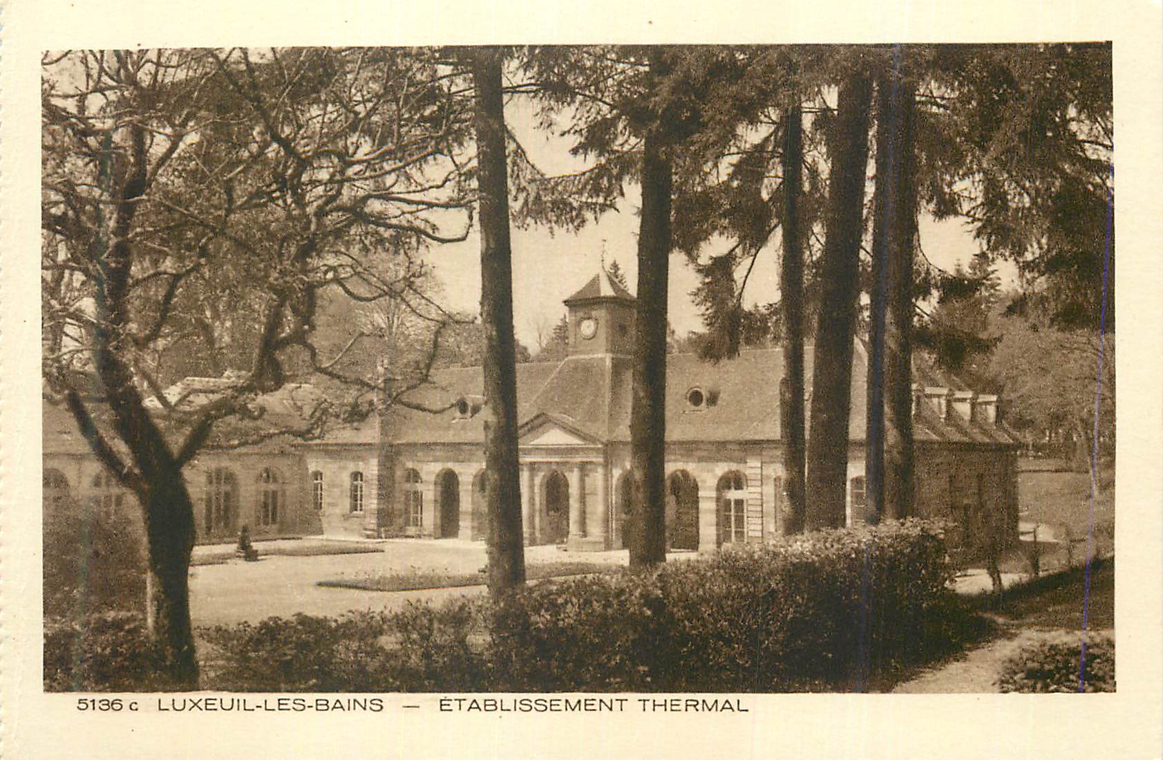 CPA Luxeuil les Bains Establissement Thermal