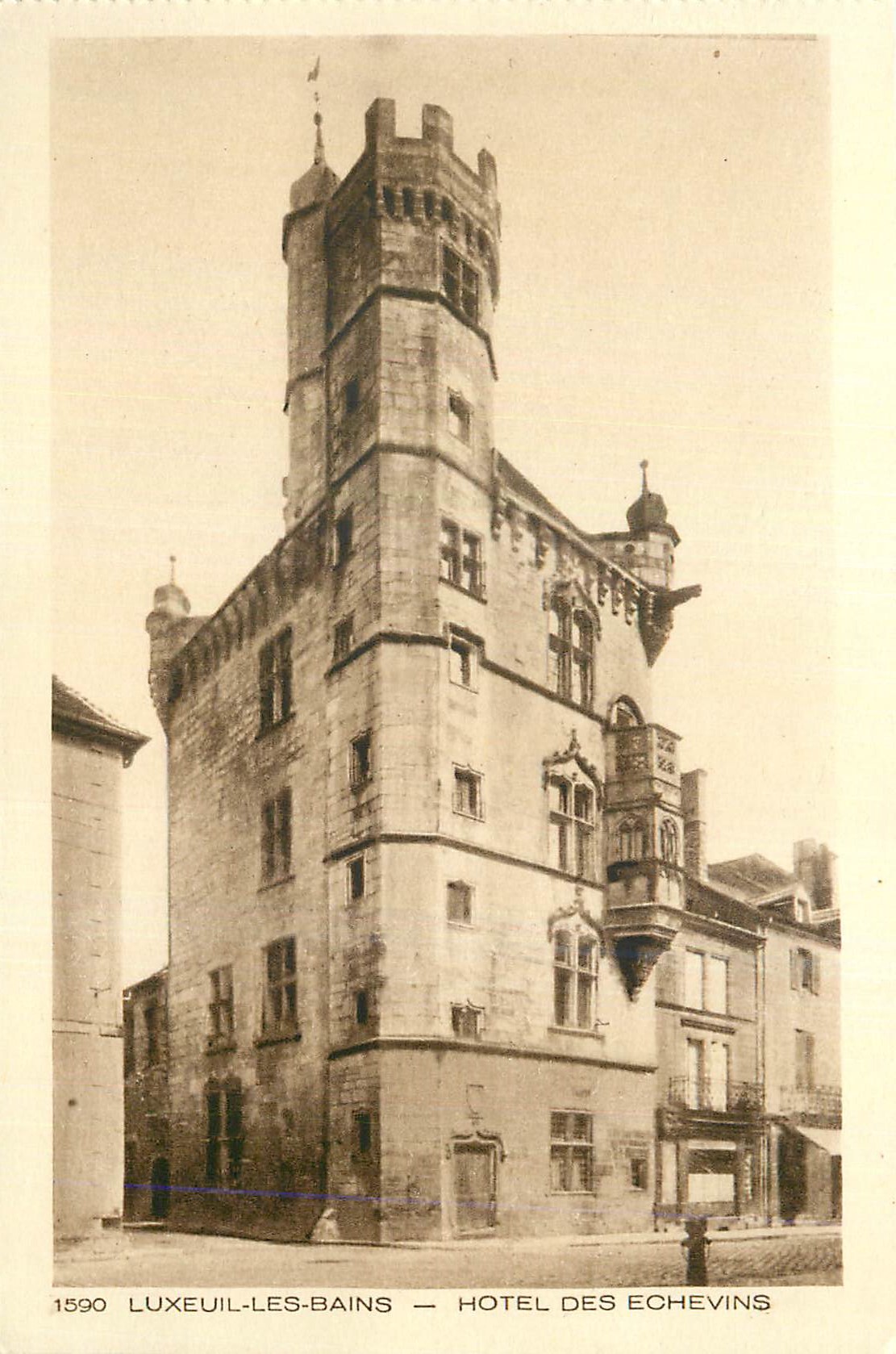 CPA Luxeuil les Bains Hotel des Echevins