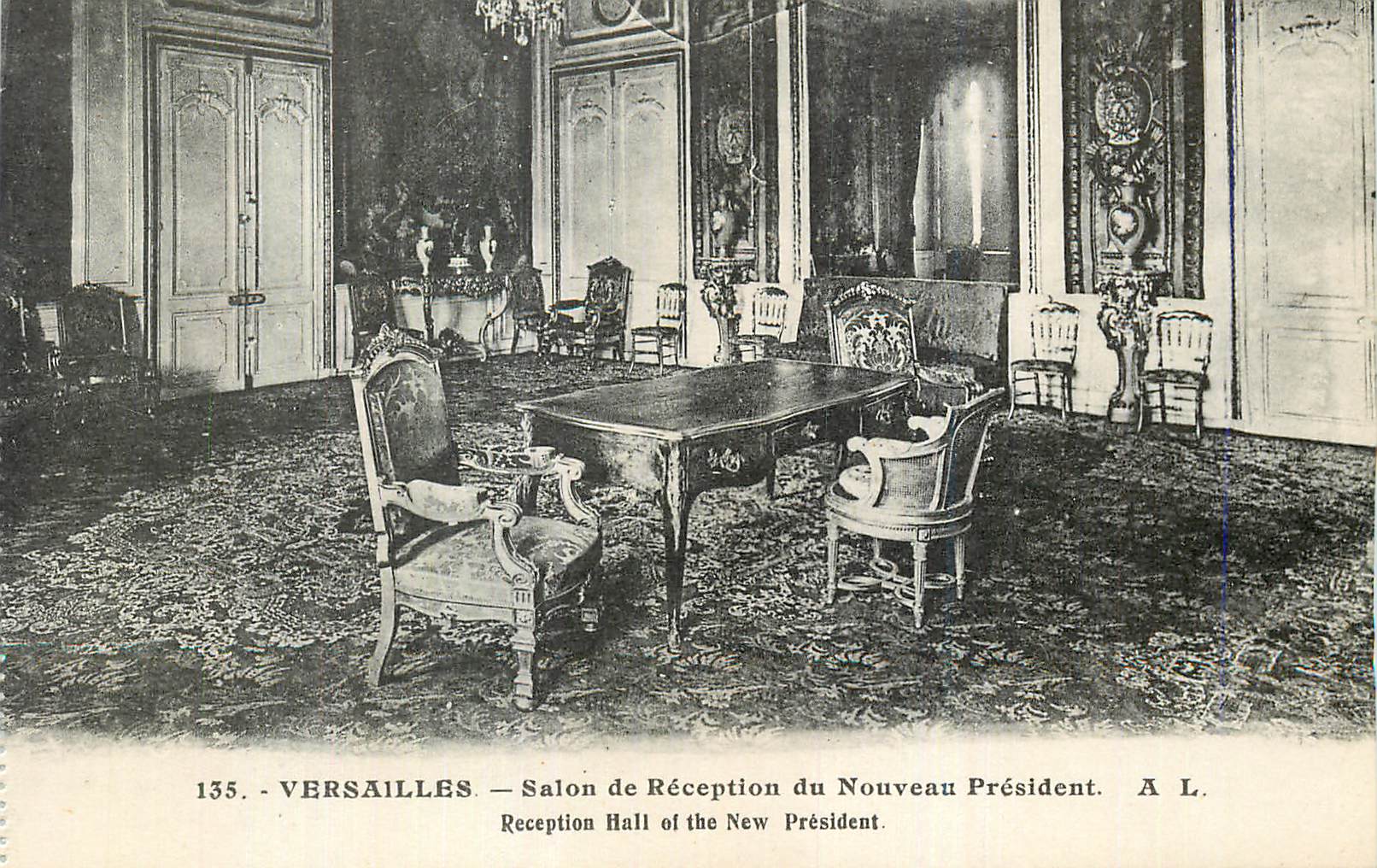 CPA Versailles Solon de Reception du Nouveau President