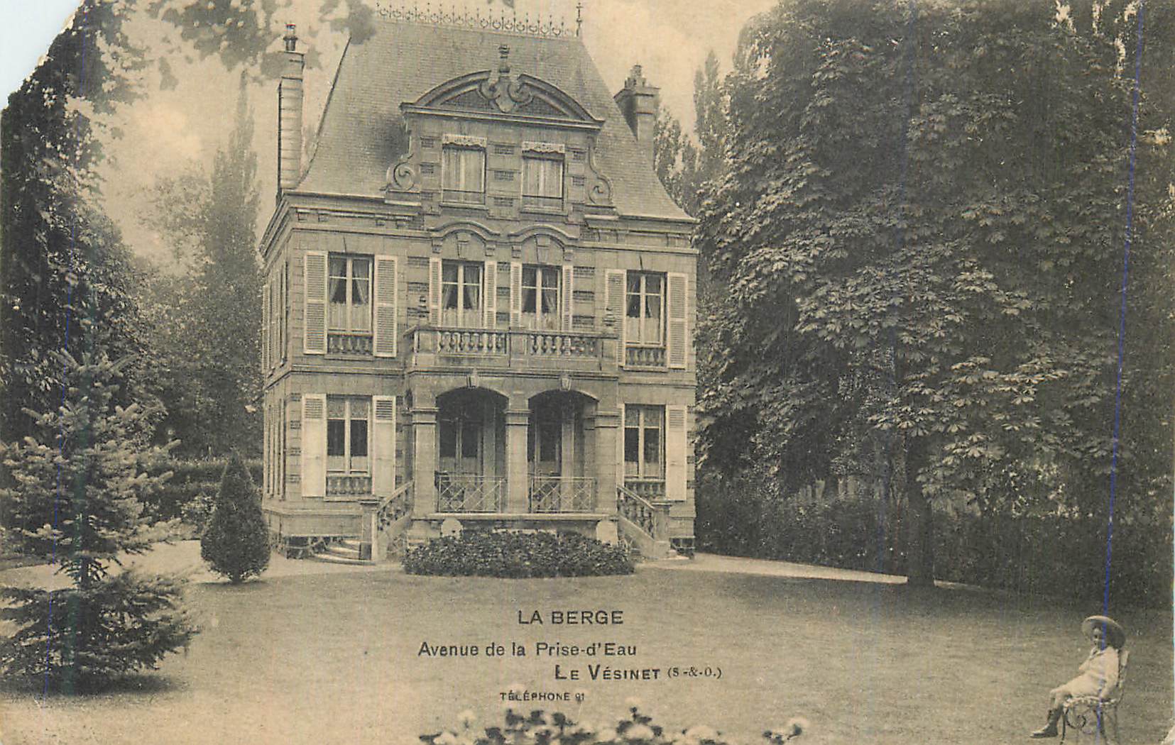 La Berge — Avenue de la Prise-d'Eau — Le Vésinet