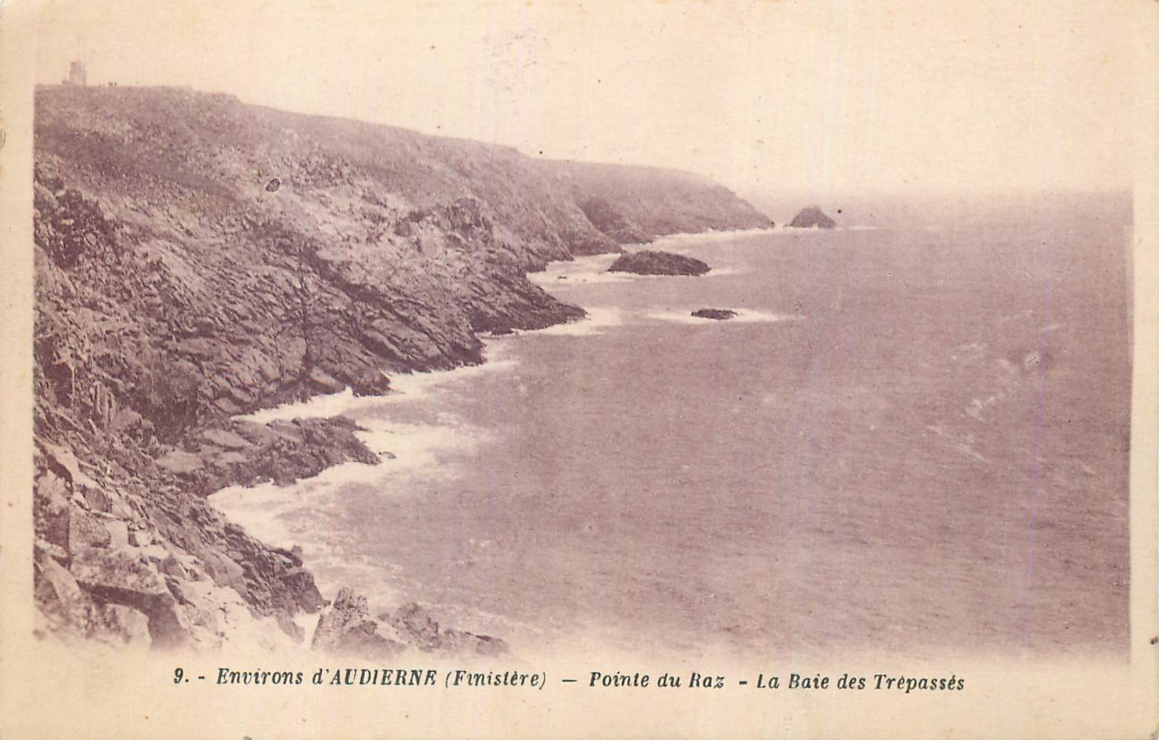 CPA Environs d Audierne Finistere Pointe du Raz La Baie des Trepassses