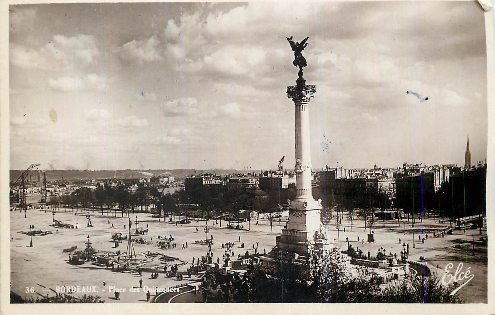 CPM Bordeaux Place des Quinconces
