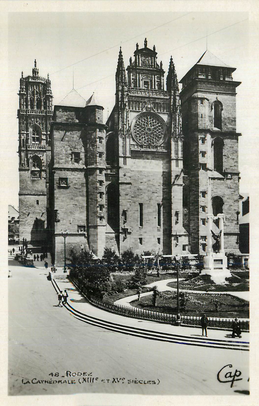 CPM Rodez La Cathedrale xiii et xv siecles