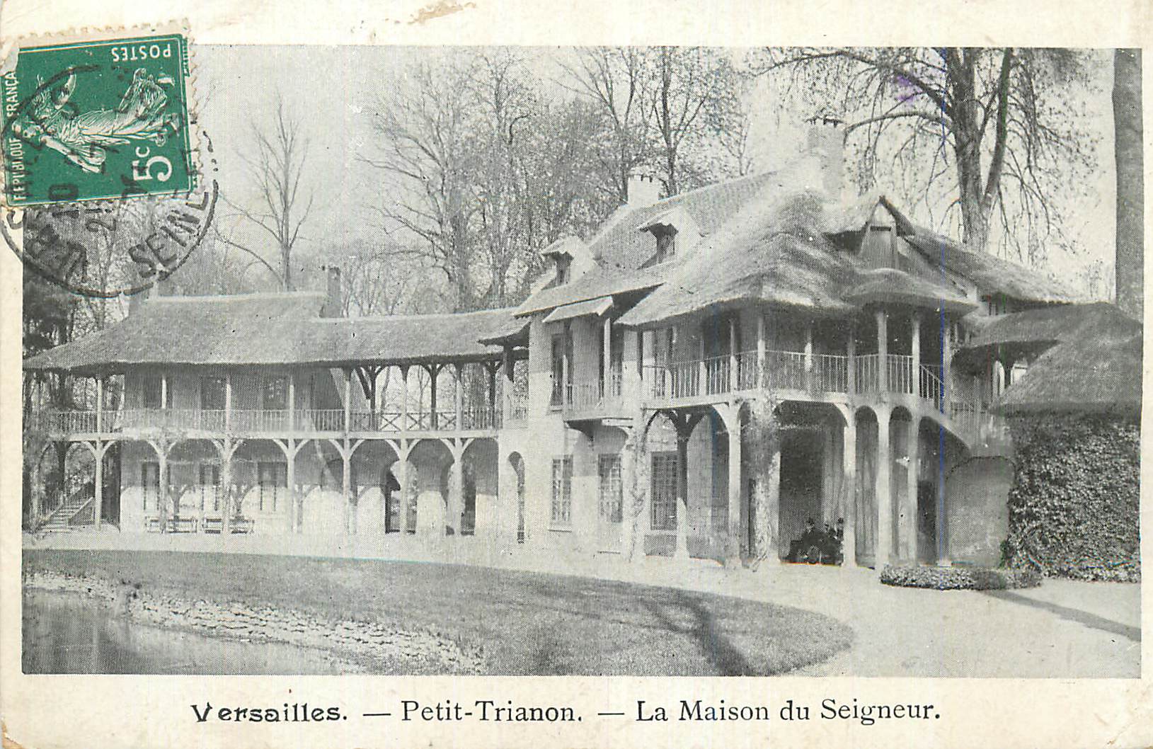CPA Versailles Petit Trianon La Maison du Signeur