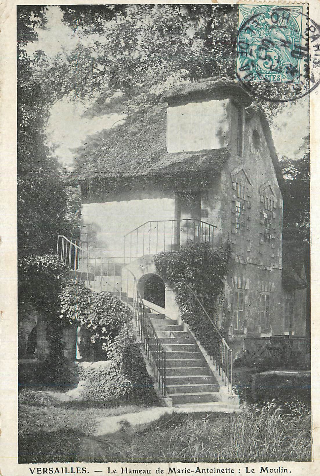 CPA Versailles Le Hameau de Marie Antoinette Le Moulin