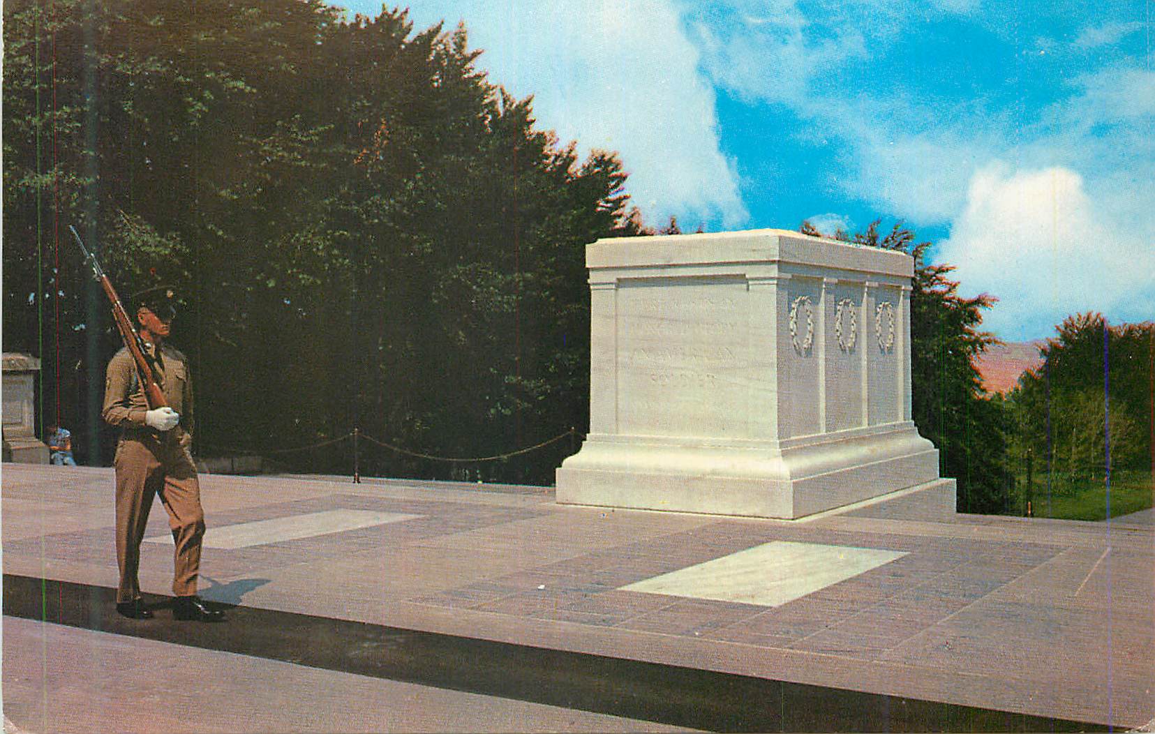 CPM Tomb of the Unknown Soldiers Arlington National Cemetery Arlington Va Militaria
