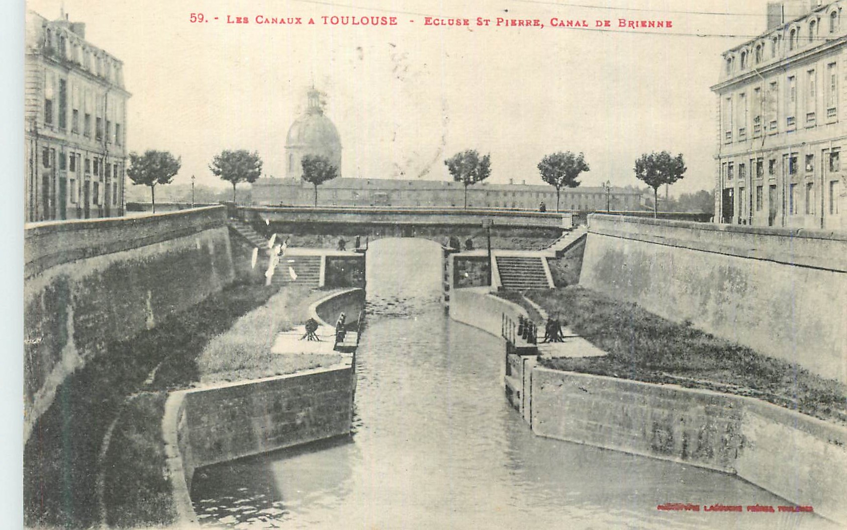 Les Canaux à Toulouse — Écluse Saint-Pierre, Canal de Brienne — n°59