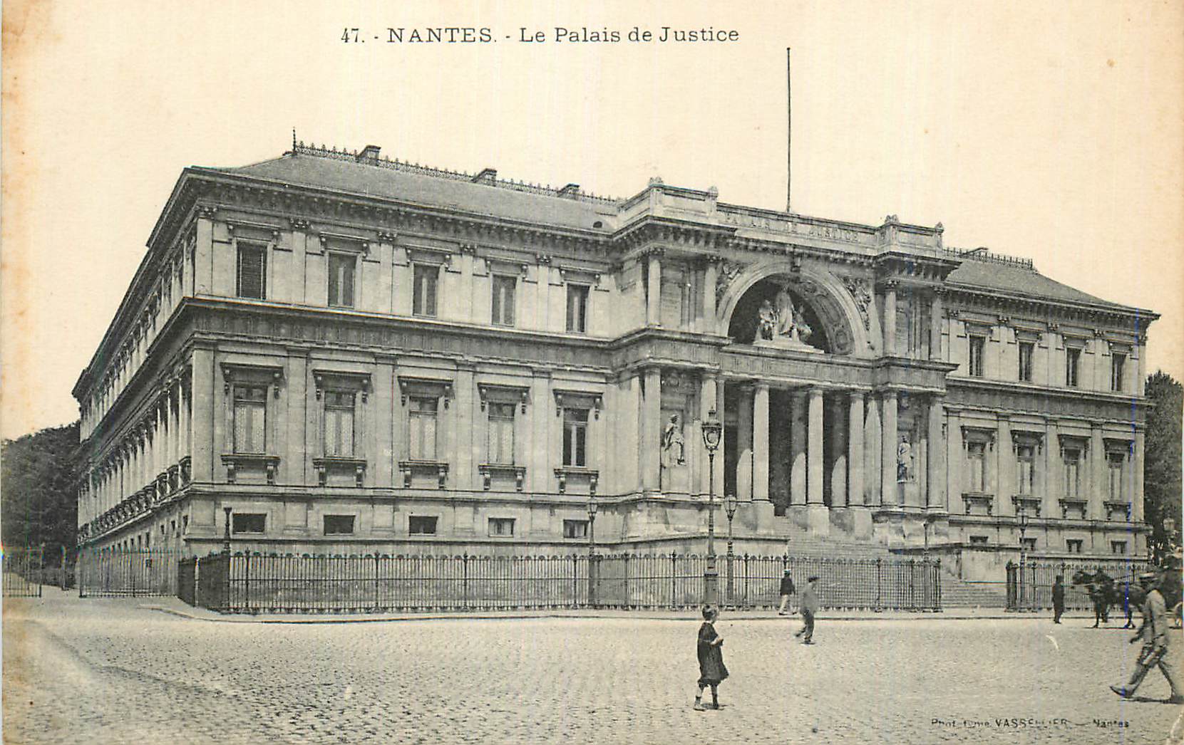 CPA Nantes Le Palais de Justice