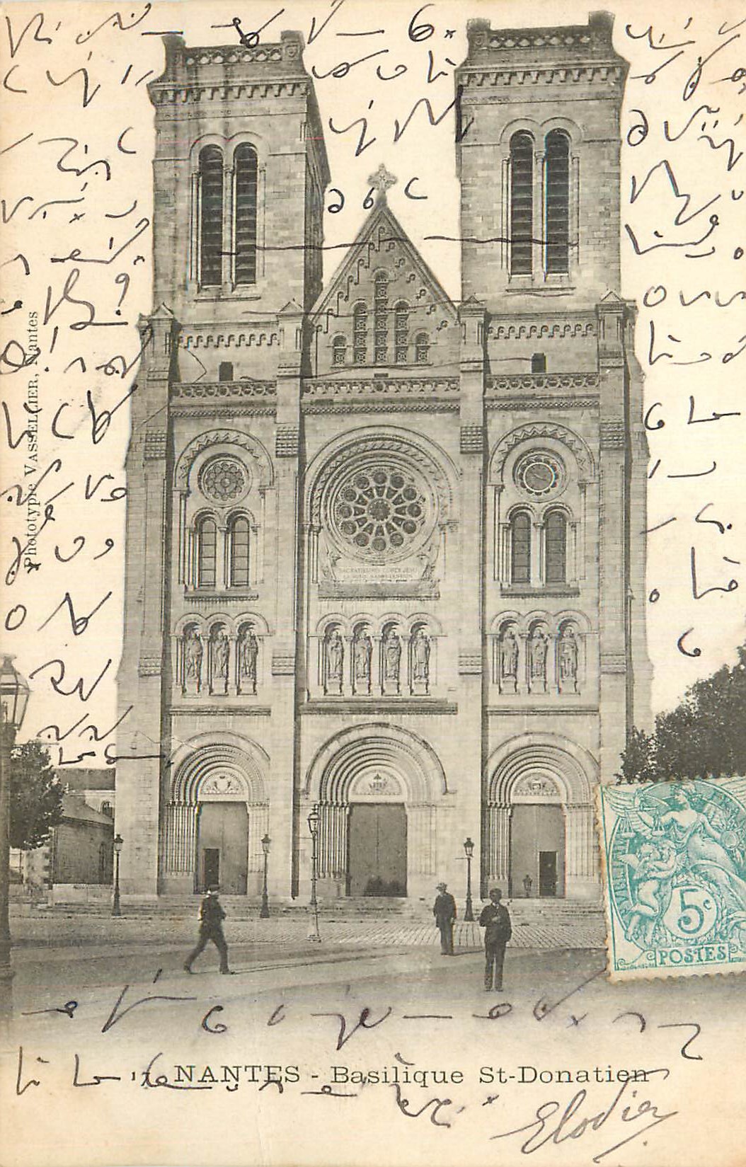 CPA Nantes Basilique St Donatien