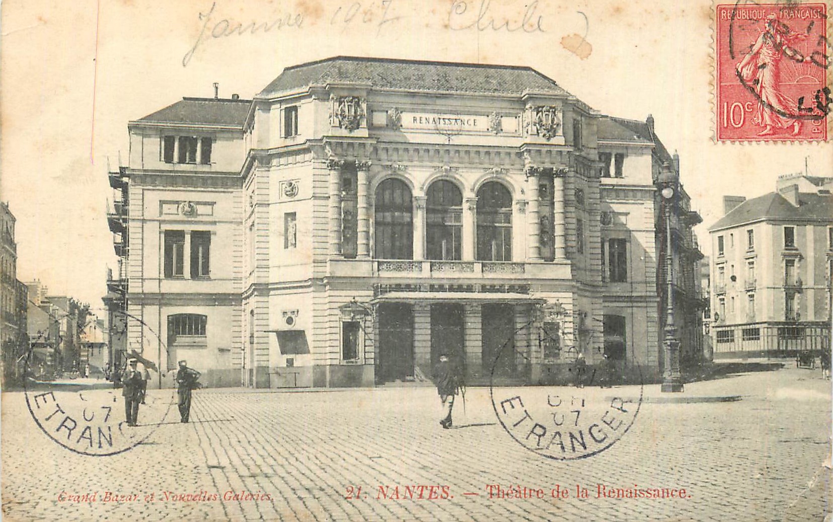 CPA Nantes Theatre de la Renaissance