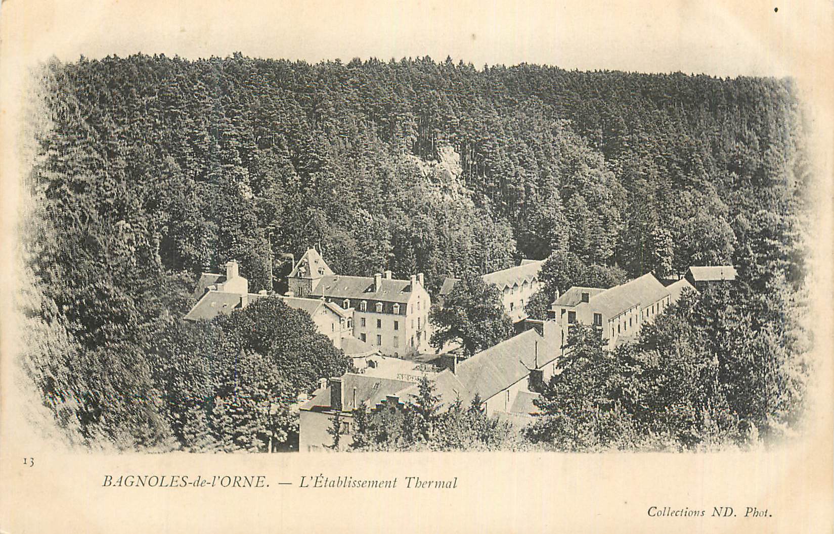 Bagnolés-de-l'Orne — L'Établissement Thermal — Collections ND. Phot.