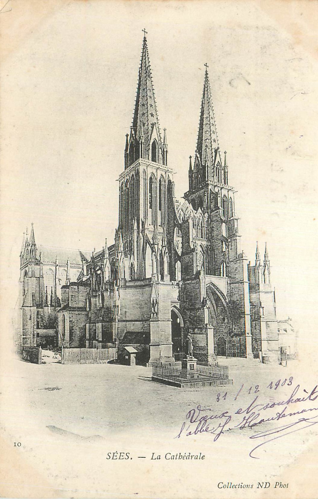 CPA Sees La Cathedrale (carte 1900)