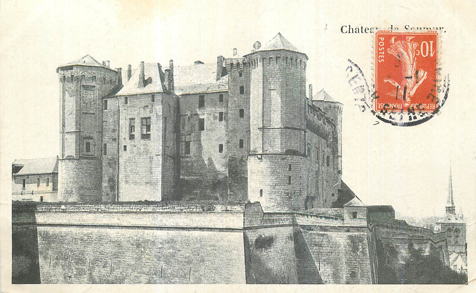 CPA Chateau de Saumur