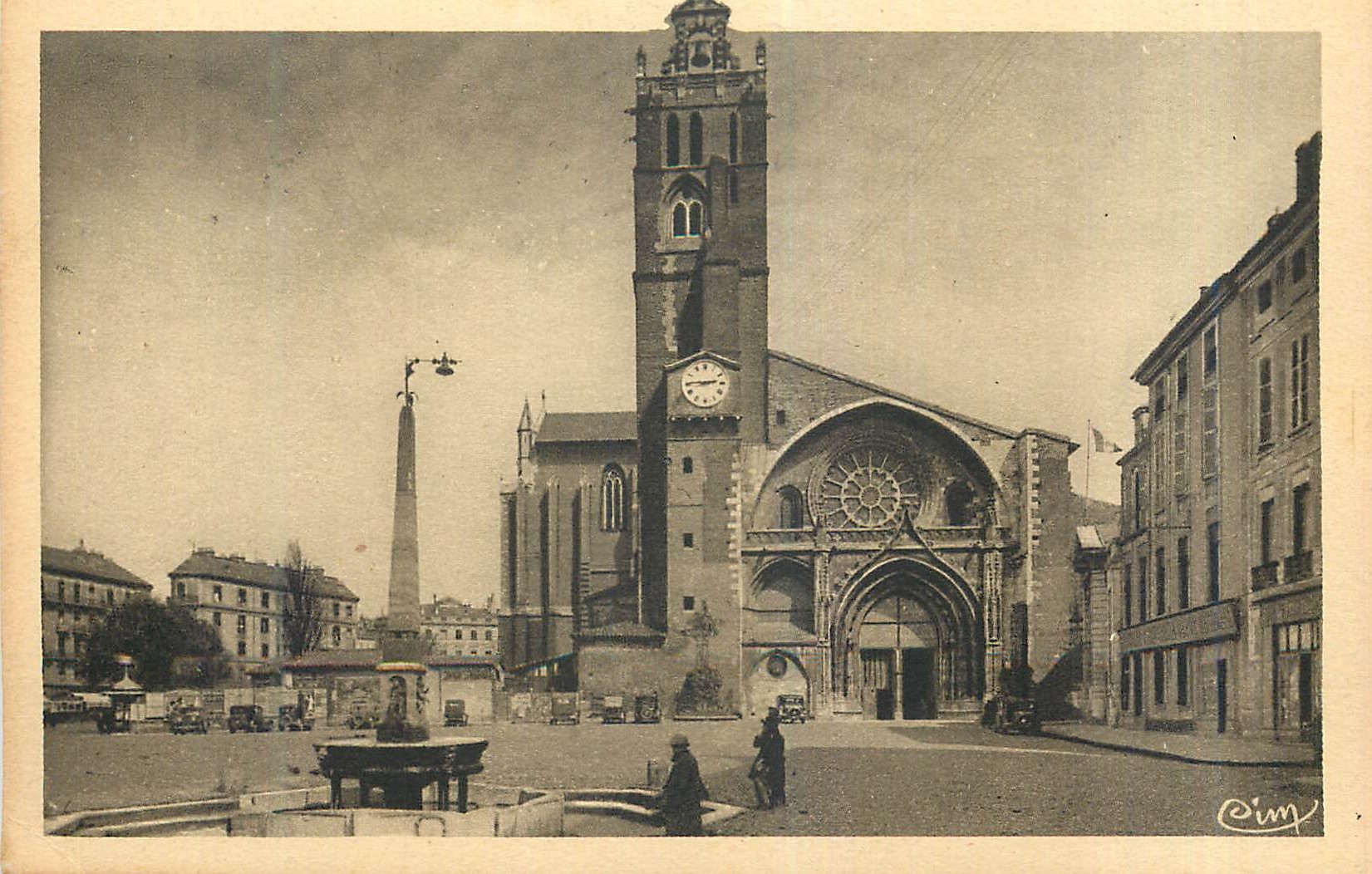 CPA Toulouse Eglise Saint Etienne