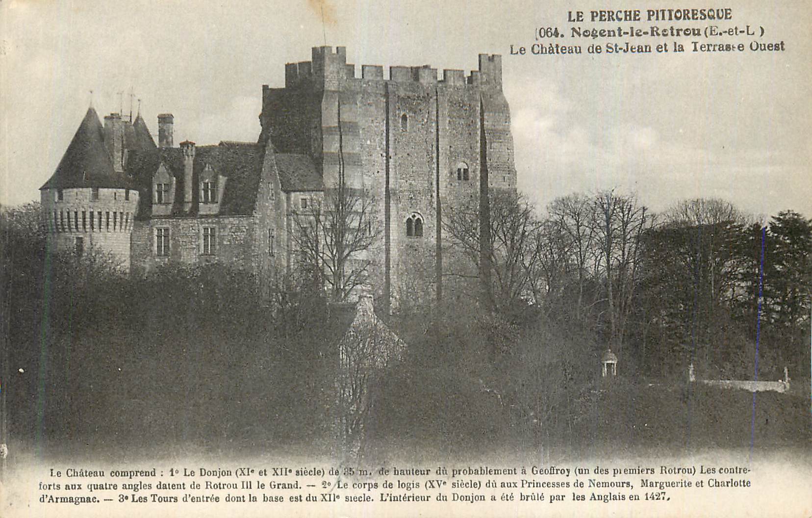 Schloss Nogent-le-Rotrou — Das malerische Perche — Verleger nicht sichtbar