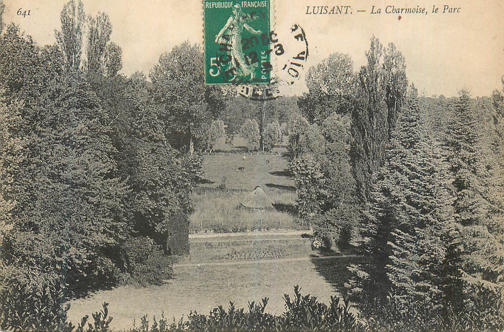 CPA Luisant La Charmoise le Parc