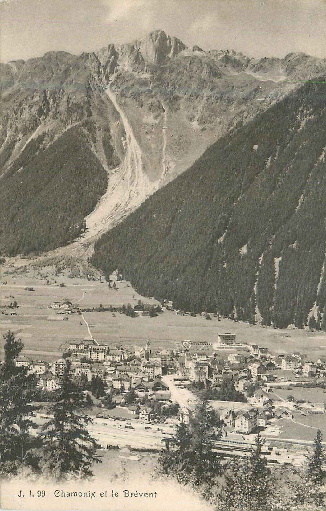 CPA Chamonix et le Brevent Julien freres