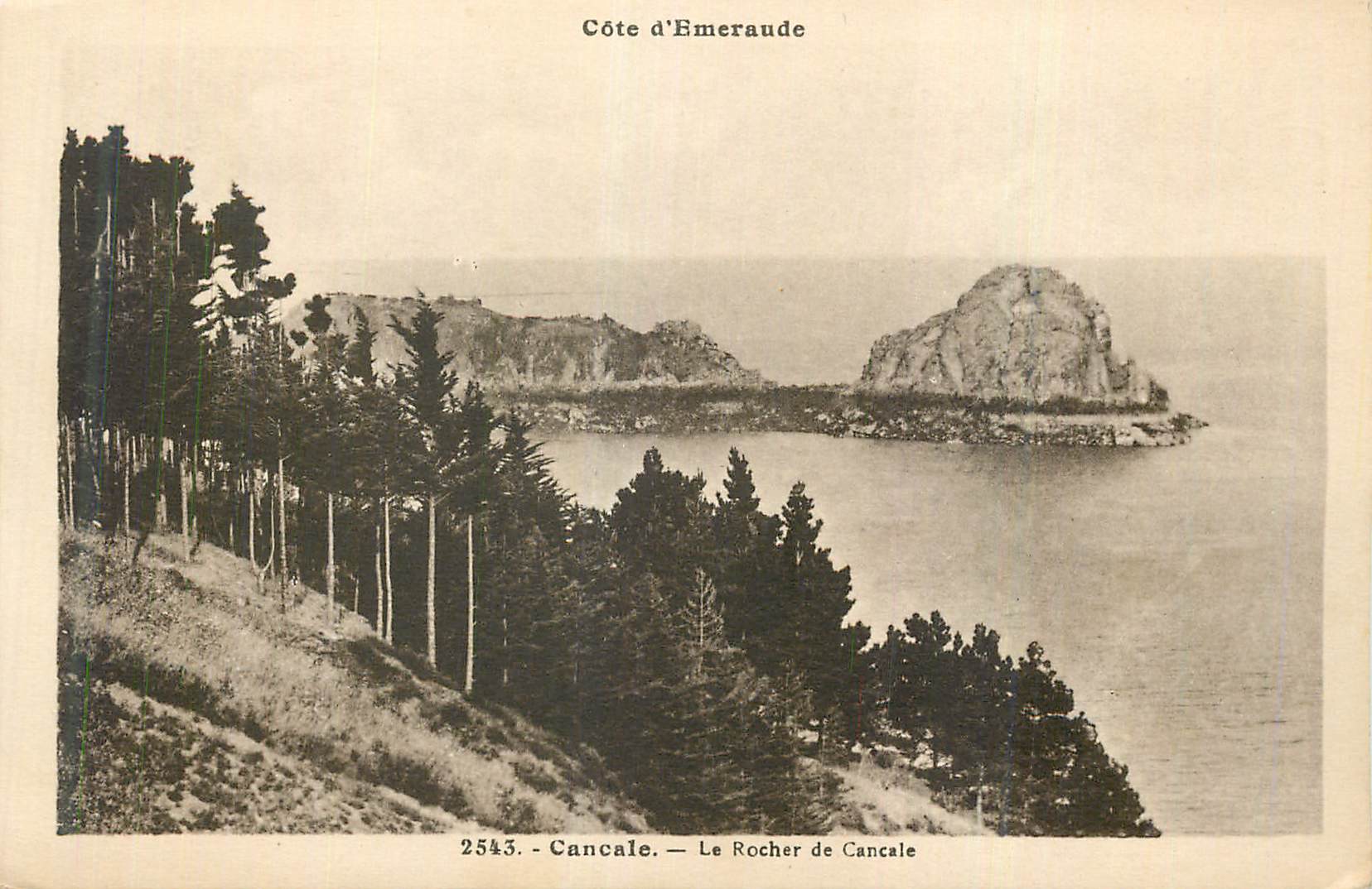 Côte d'Émeraude — Le Rocher de Cancale — 2543