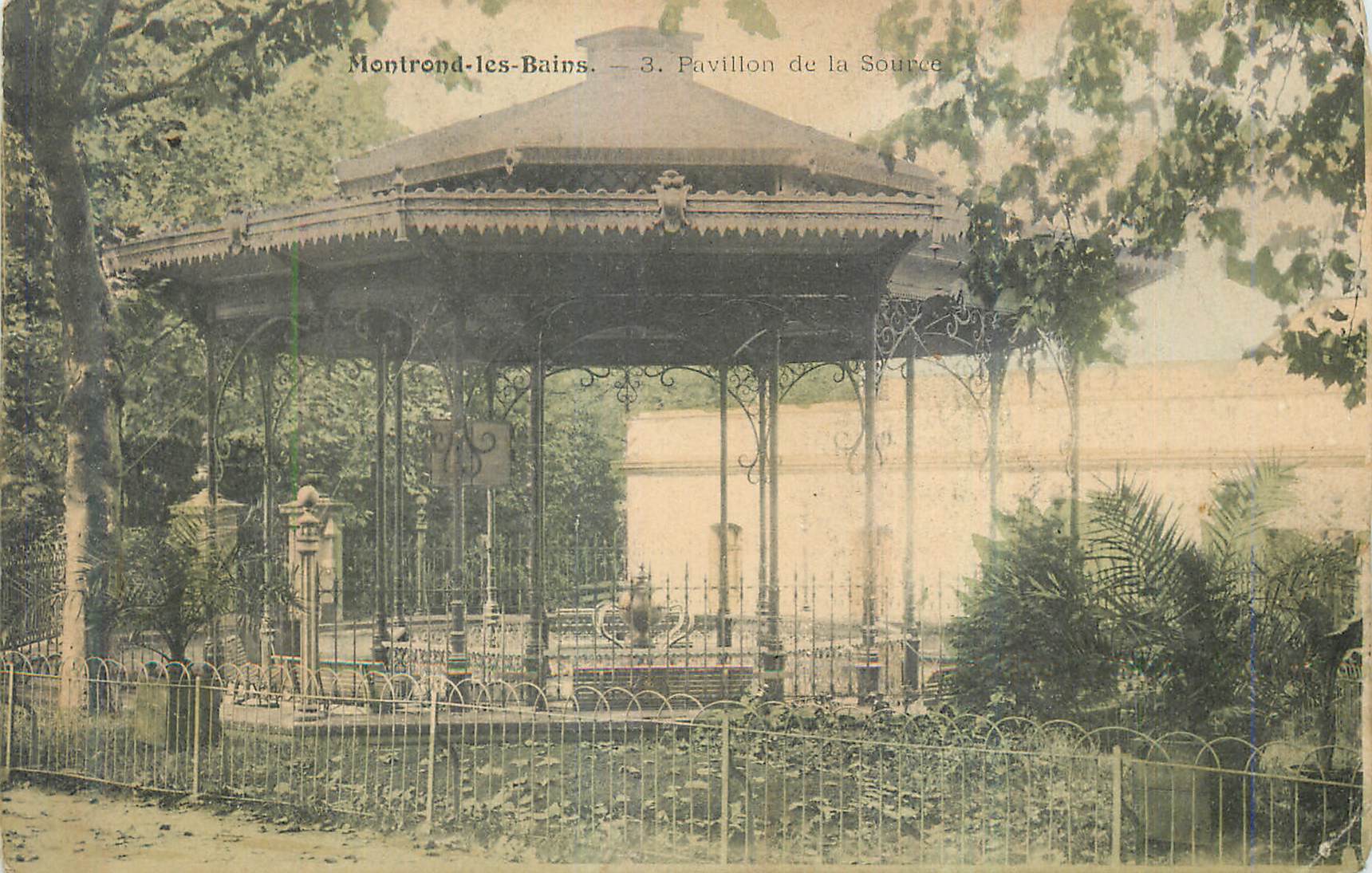 CPA Montrond les Bains Pavillon de la Source