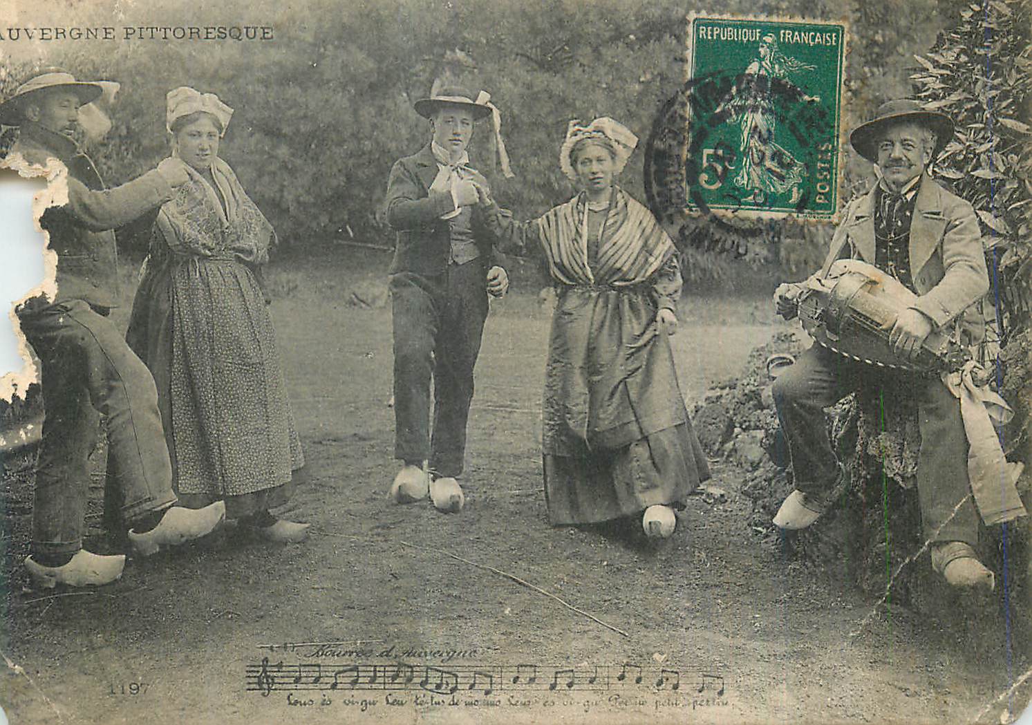 Danse de la Vierge — Auvergne pittoresque — Éditeur non visible