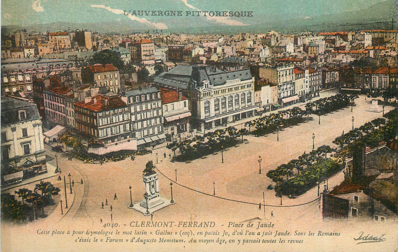 Clermont-Ferrand — Place Jaude — The Picturesque Auvergne
