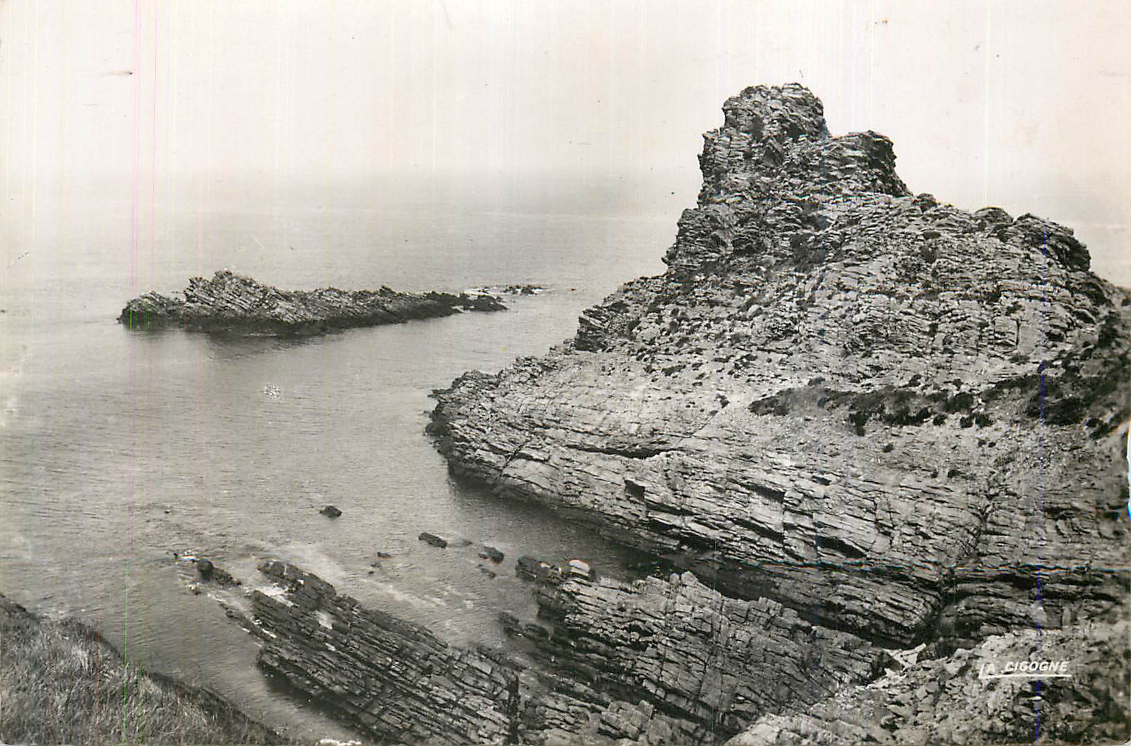 CPM Erquy C du N Les Rochers de l Anesse et du chateau