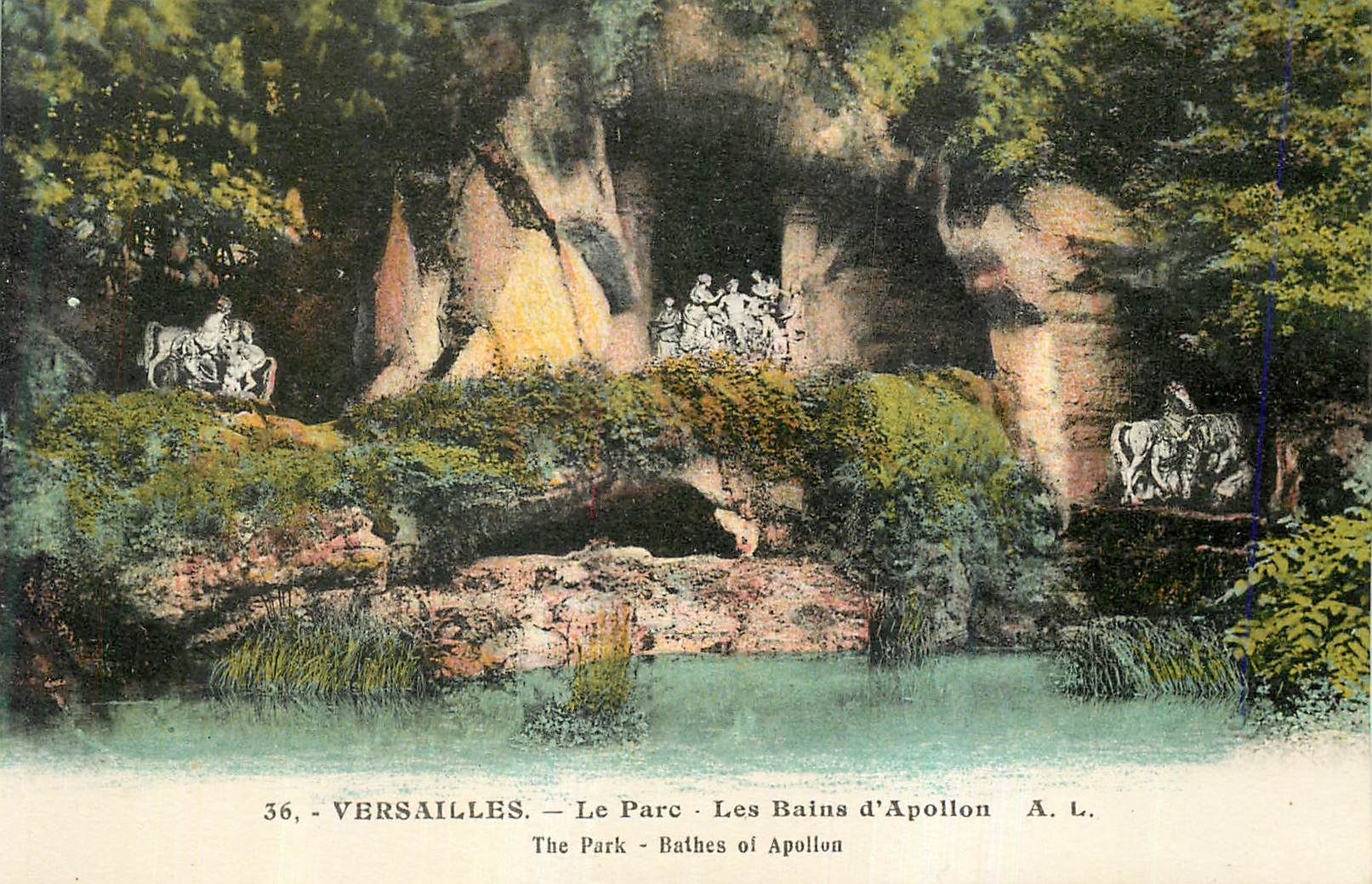 CPA Versailles Le Parc Les Bains d Apollon