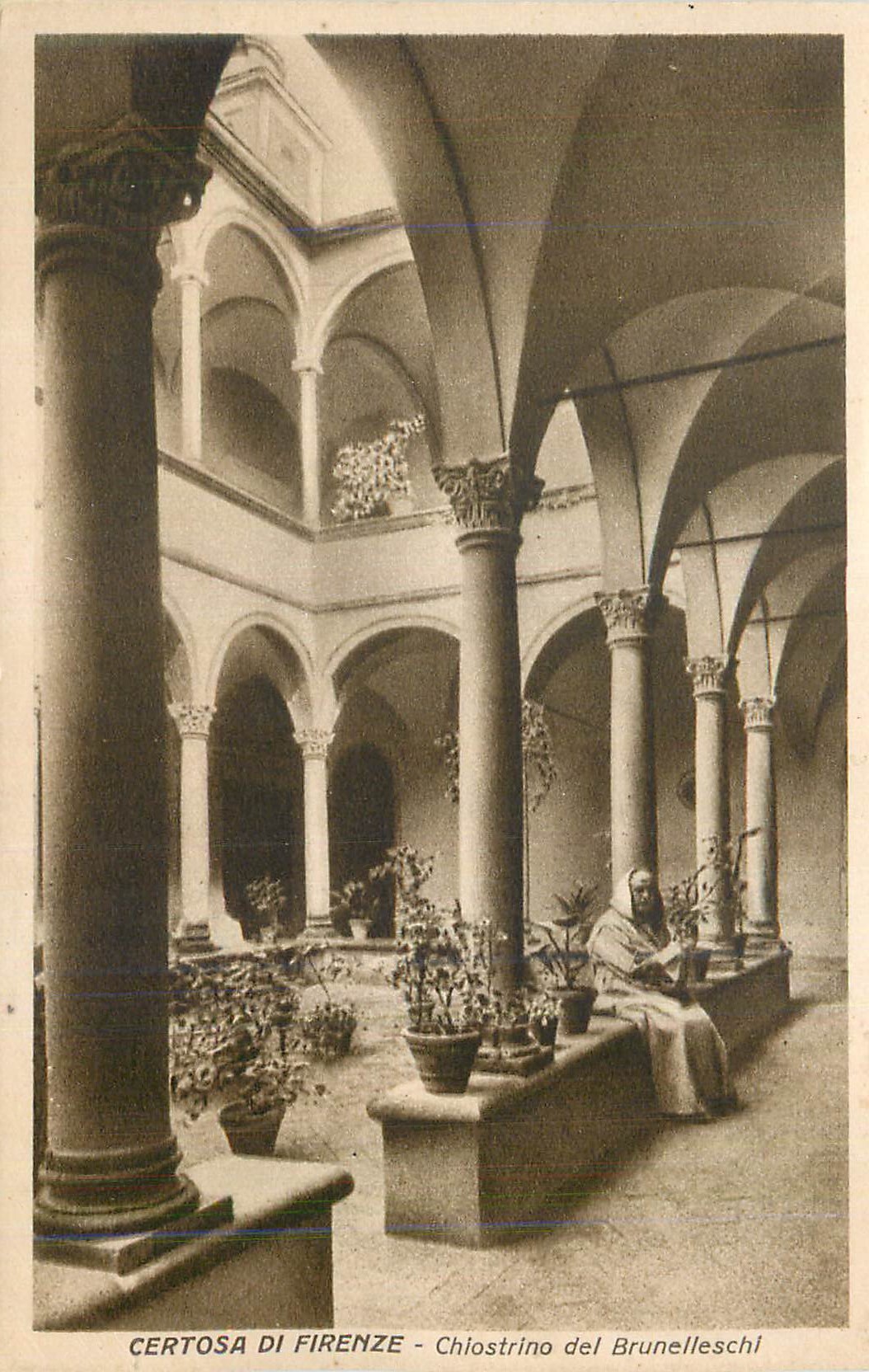 CPA Certosa di Firenze Chlostrino del Brunelleschi