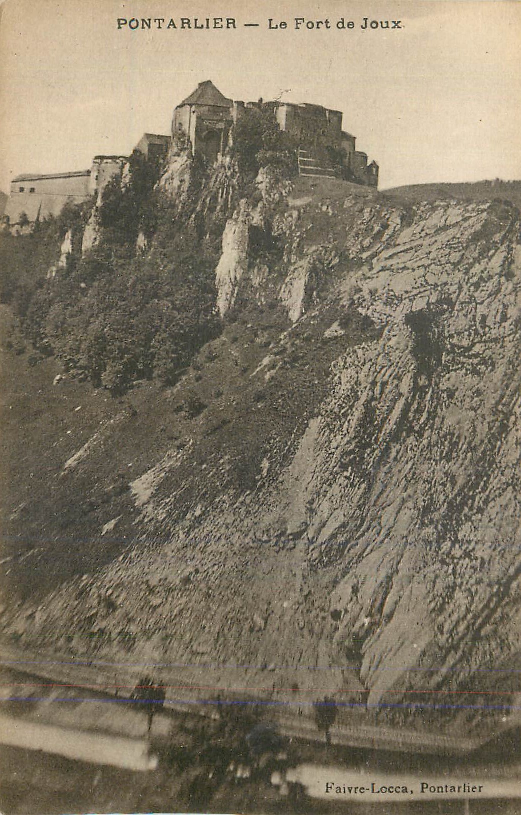 CPA Pontarlier Le Fort de Joux