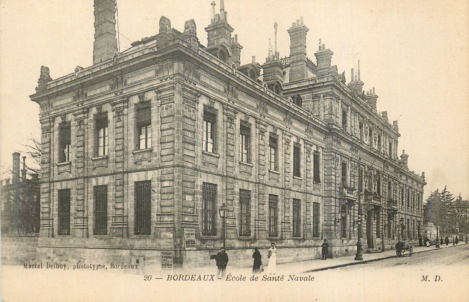 CPA Bordeaux Ecole de Sainte Navale