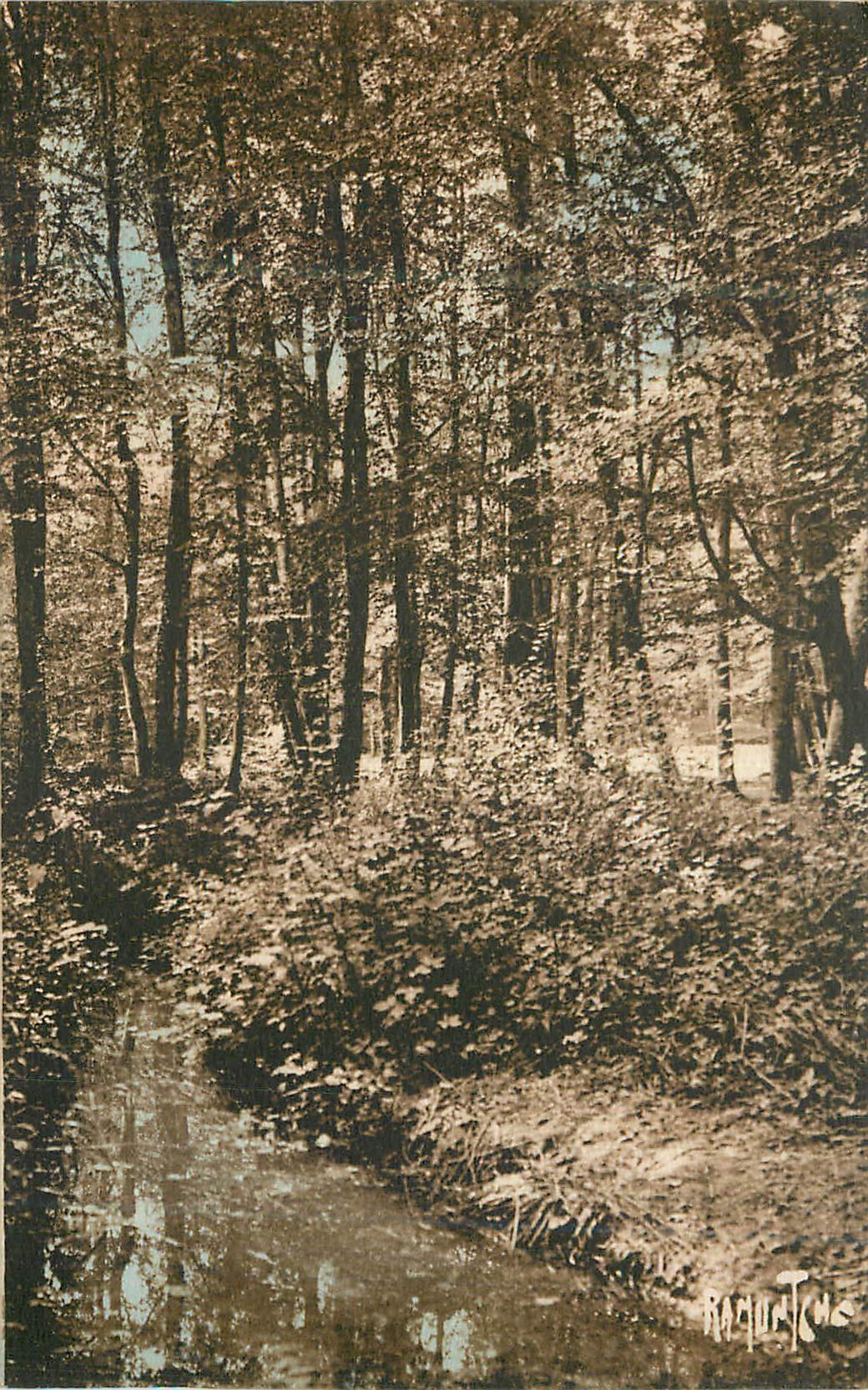 CPA Saint Vincent du Lorouer Sarthe Foret de Berce Le Gue a l Hermitiere