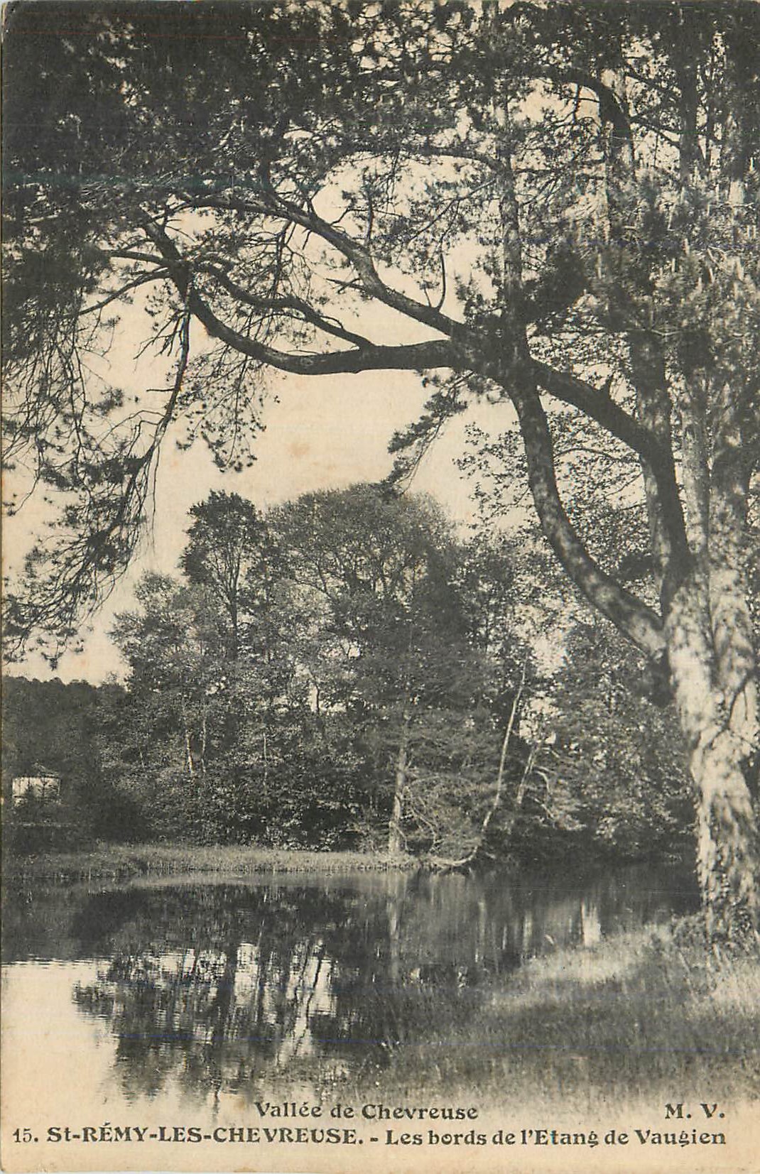 St-Rémy-lès-Chevreuse — Vallée de Chevreuse, les bords de l'Étang de Vaugien — M. V.