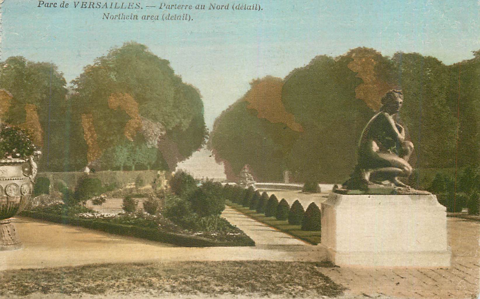 Parc de VERSAILLES — Parterre du Nord (détail)