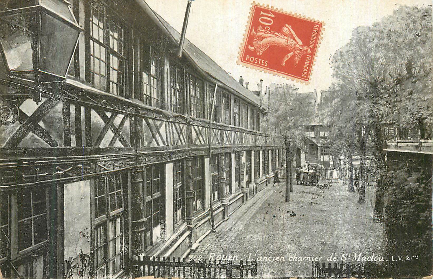 CPA Rouen L ancien charnier de s Maclou