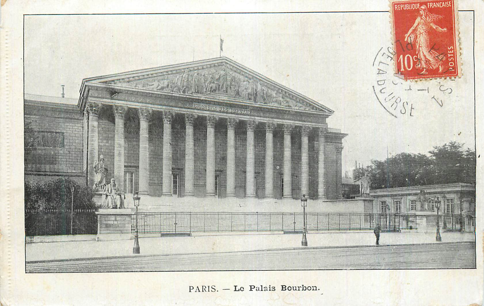 CPA Paris Le Palais Bourbon