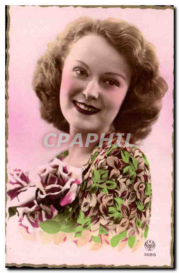 CPA Fantaisie Femme