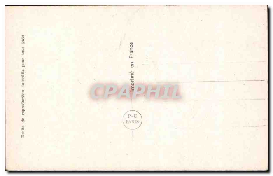 Loving Couple — Poetic Text — P-C Paris No. 5589/5 — Back