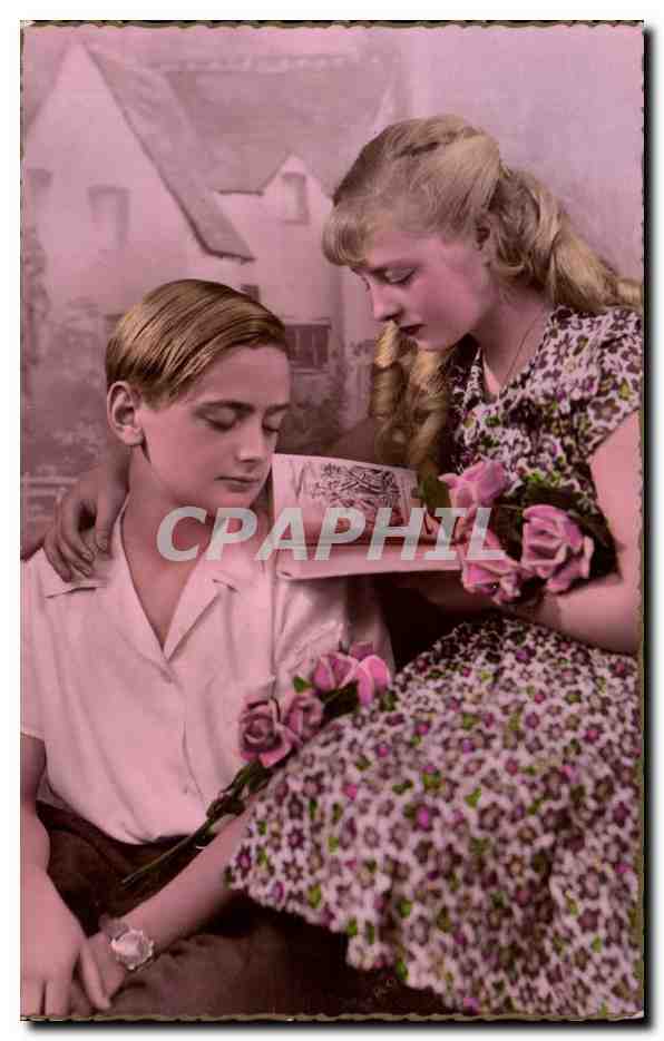 CPA Fantaisie Enfants