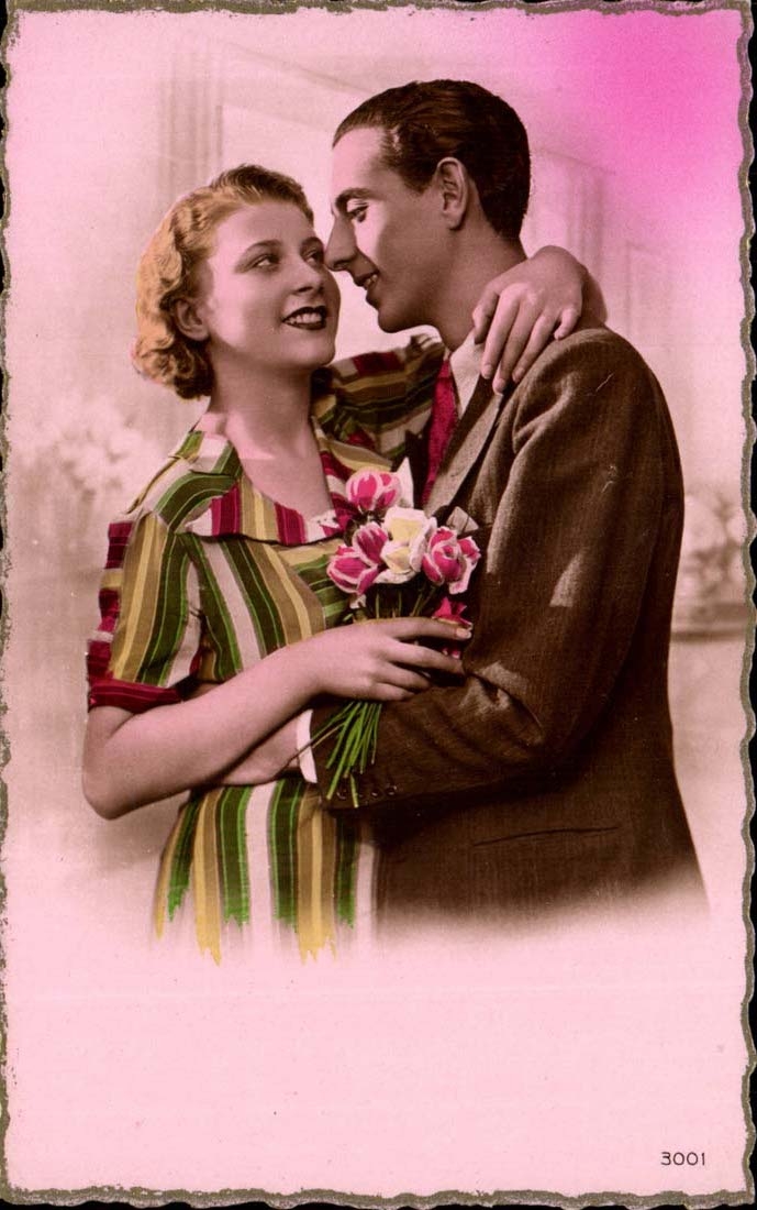 CPA Fantaisie Couple