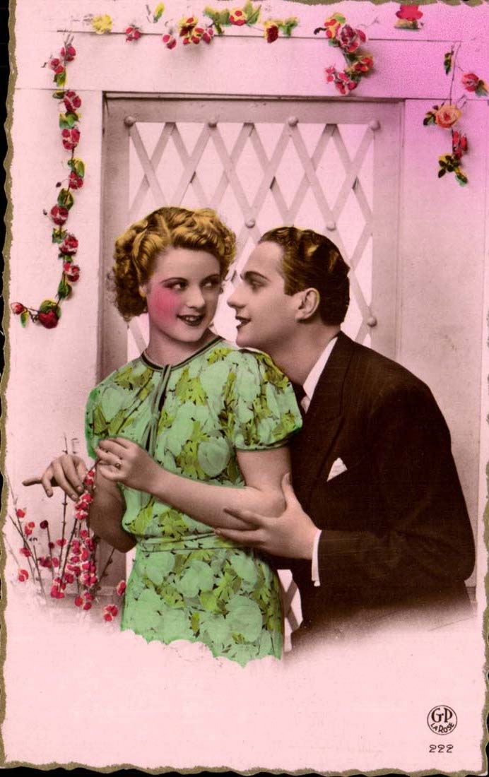 CPA Fantaisie Couple