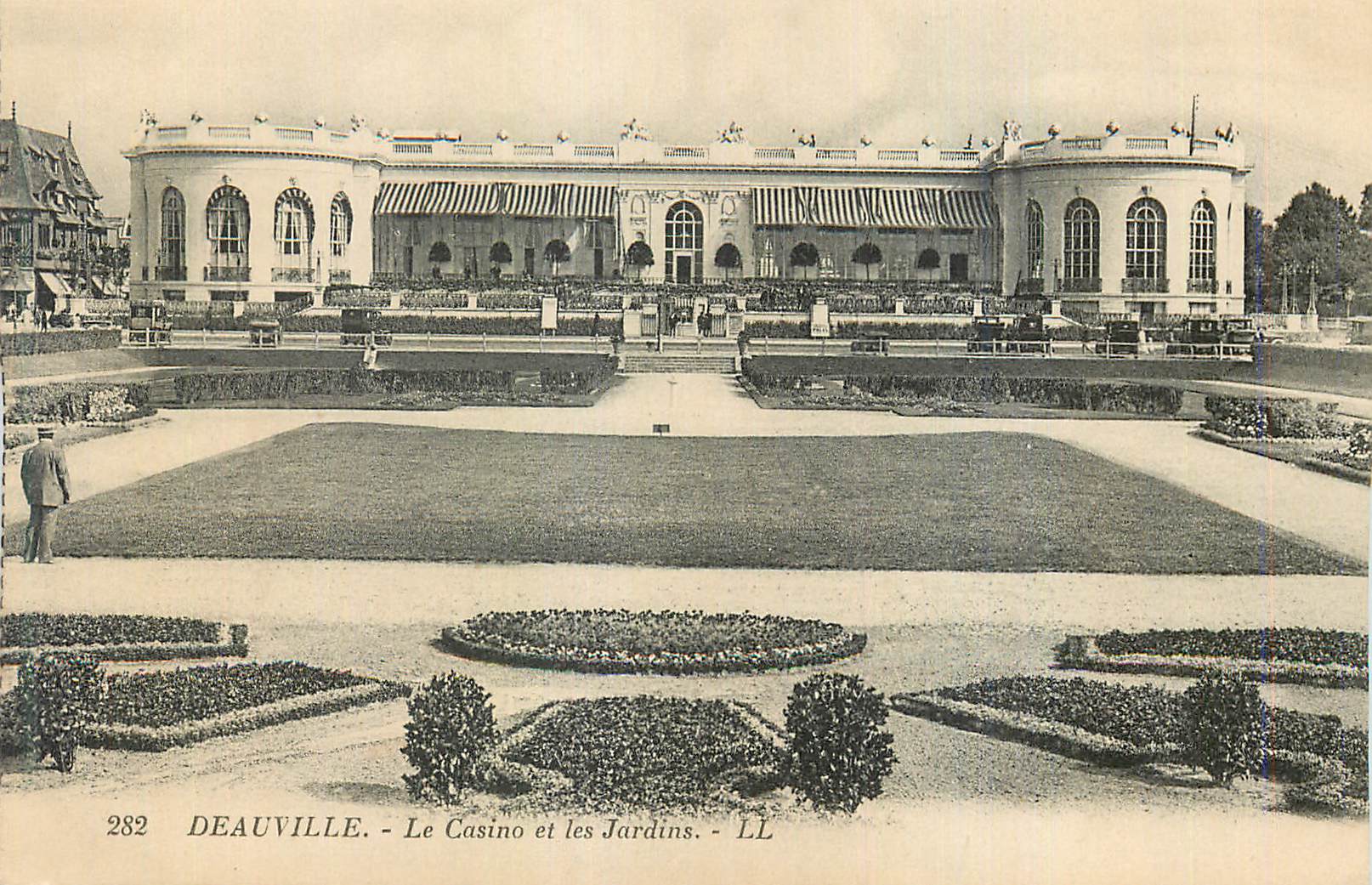 Deauville - Le Casino et les Jardins - LL, n° 282